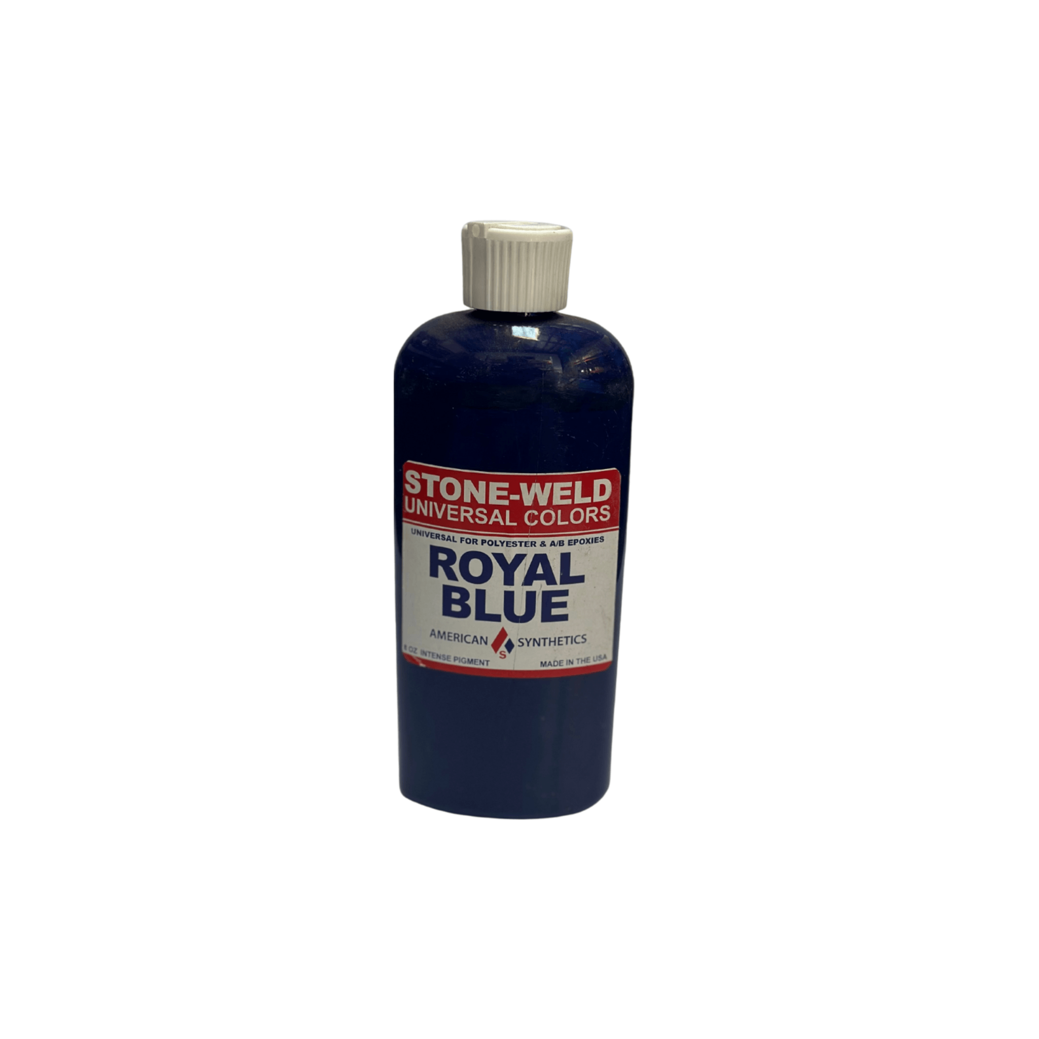 Stone-Weld 8 oz. Universal Color, Royal Blue - Direct Stone Tool Supply, Inc