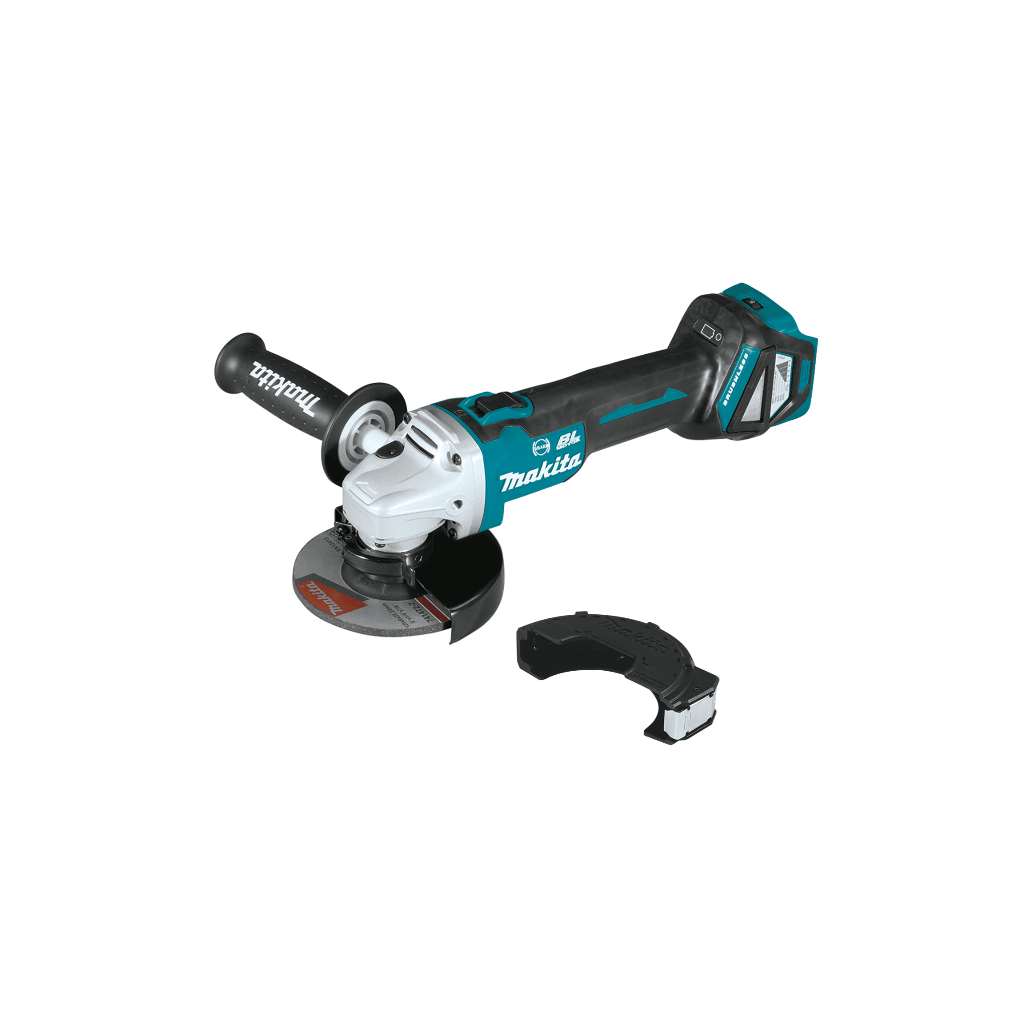 Makita XAG16Z 18V LXT® Lithium‑Ion Brushless Cordless 4‑1/2” / 5" Cut‑Off/Angle Grinder, with Electric Brake, Tool Only - Direct Stone Tool Supply, Inc