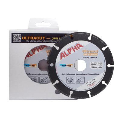 Alpha Ultracut GPM Series Blade 5" - Direct Stone Tool Supply, Inc