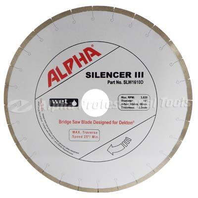 Alpha Silencer III for Dekton® 16" Blade - Direct Stone Tool Supply, Inc