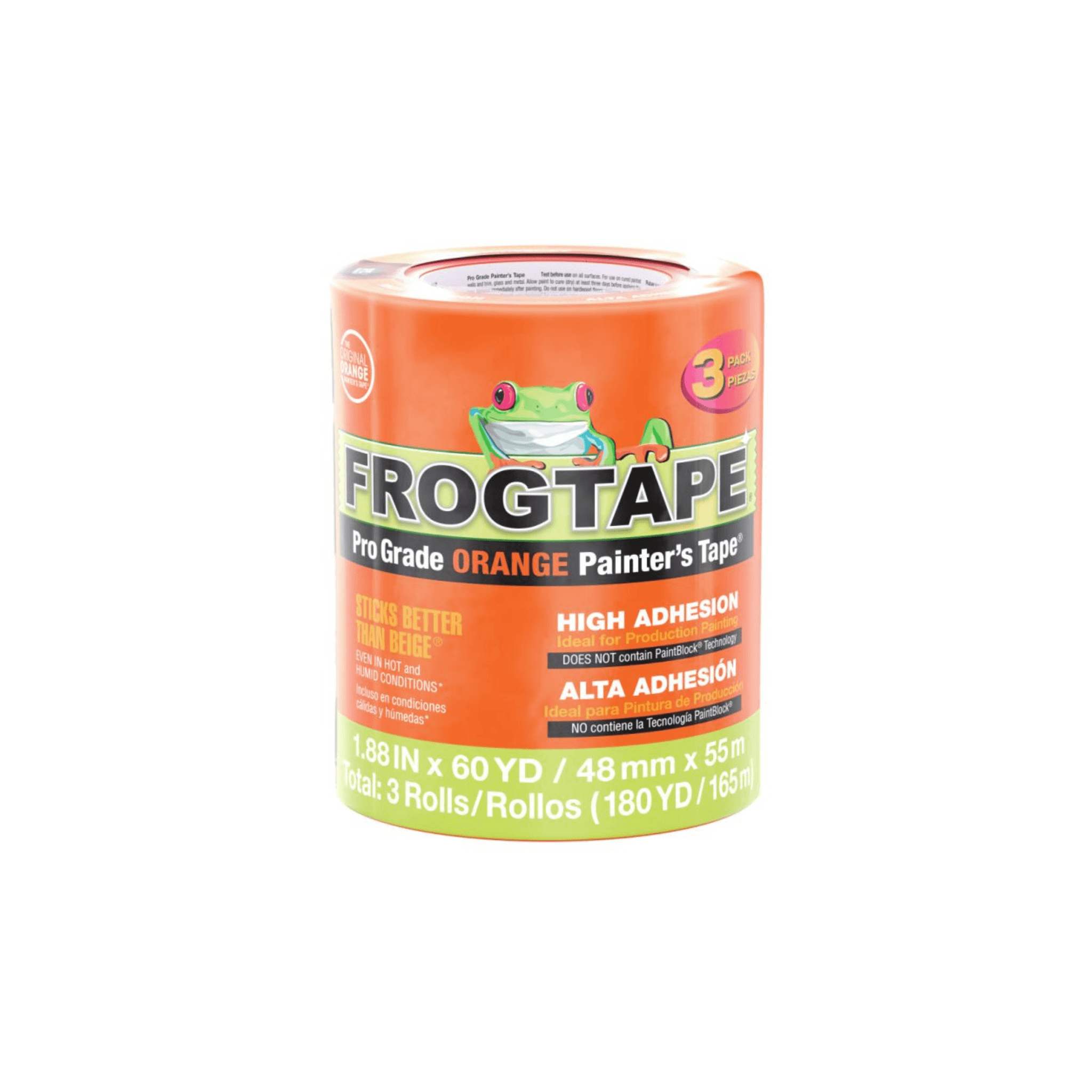 CP 199 / FrogTape® Pro Grade Orange Painter's Tape® 1.5" - Direct Stone Tool Supply, Inc