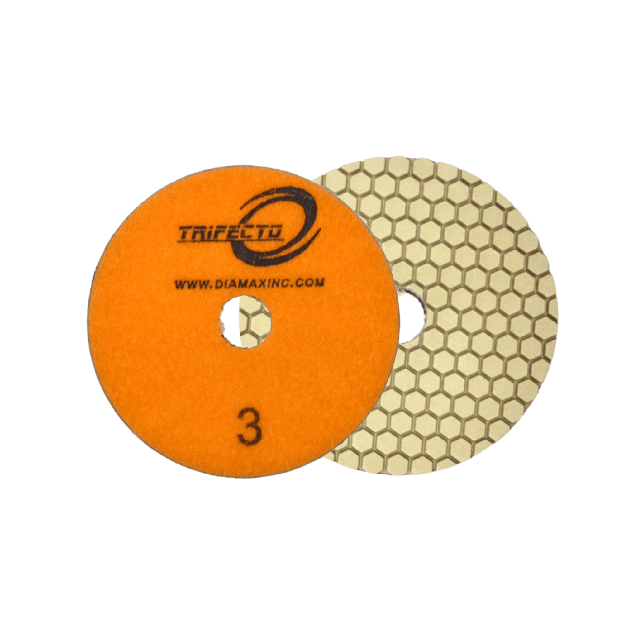 Cyclone Trifecto 3-Step Polishing Pad #3 - Direct Stone Tool Supply, Inc