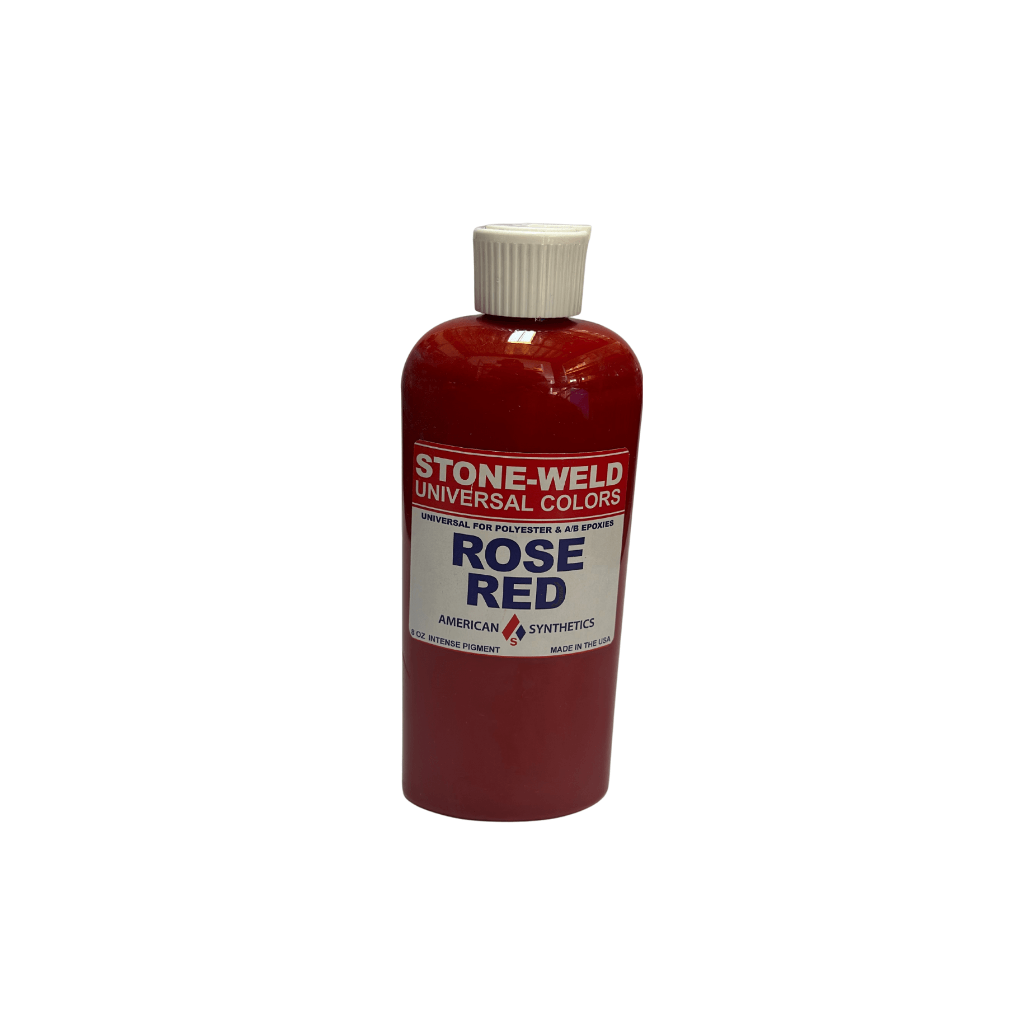 Stone-Weld 8 oz. Universal Color, Rose Red - Direct Stone Tool Supply, Inc