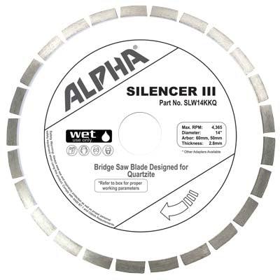 Alpha Silencer III for Quartzite 14" - Direct Stone Tool Supply, Inc