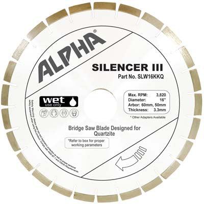 Alpha Silencer III for Quartzite 16" - Direct Stone Tool Supply, Inc