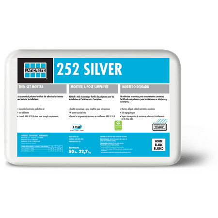 Laticrete 252 Silver "Grey" - Direct Stone Tool Supply, Inc