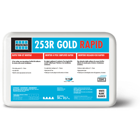 Laticrete 253R Gold Rapid "White" - Direct Stone Tool Supply, Inc