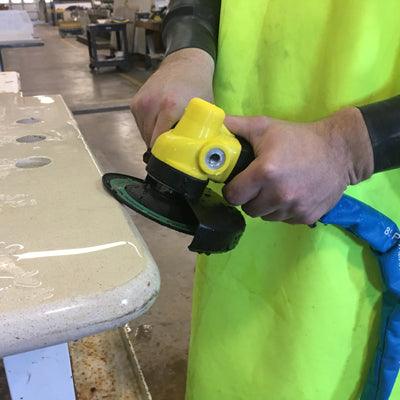 Alpha PSC-600 Pneumatic Stone Cutter - Direct Stone Tool Supply, Inc