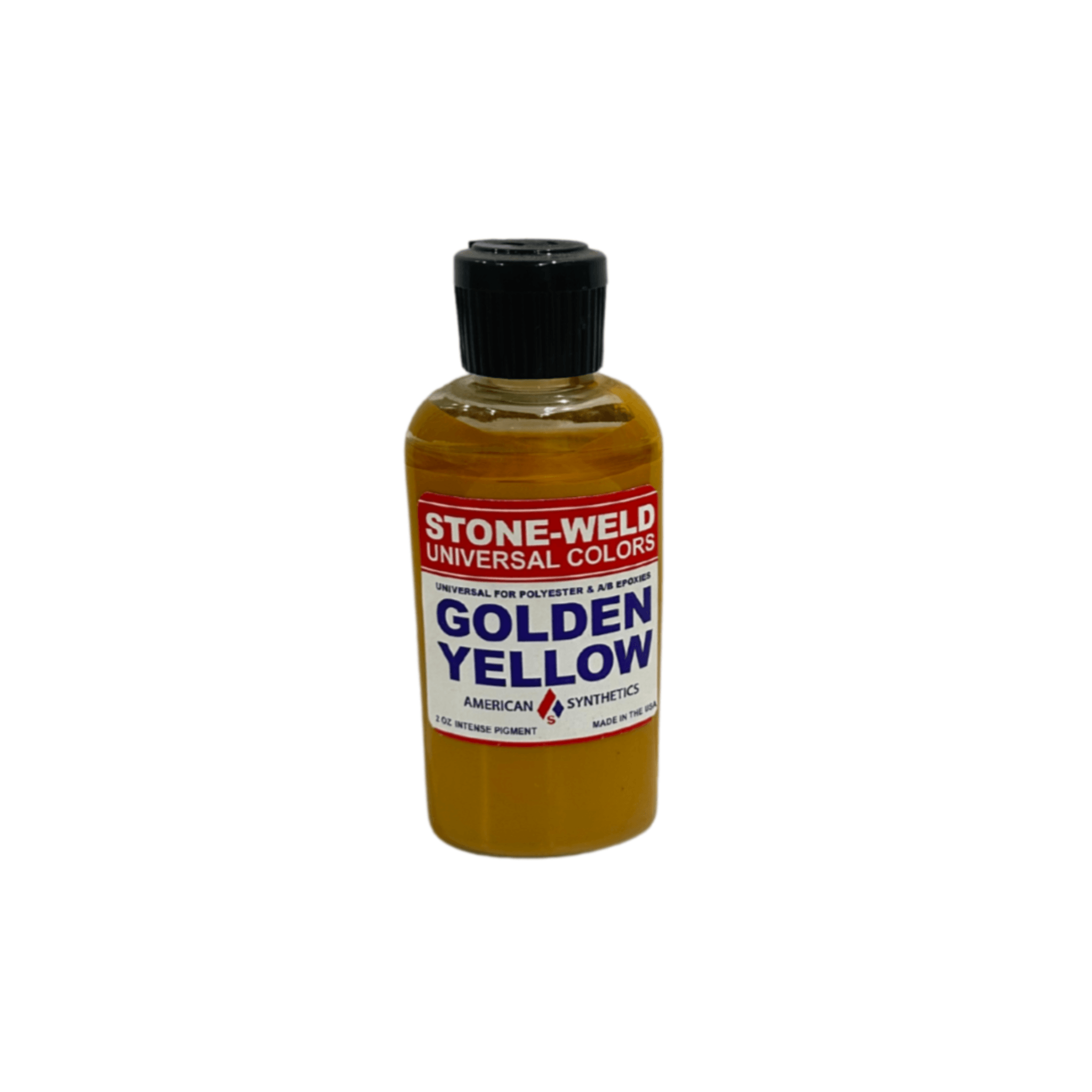 Stone-Weld 2 oz. Universal Color, Golden Yellow - Direct Stone Tool Supply, Inc