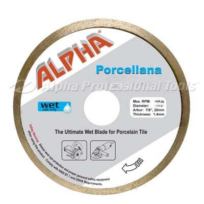 Alpha Porcellana Blade 5" - Direct Stone Tool Supply, Inc