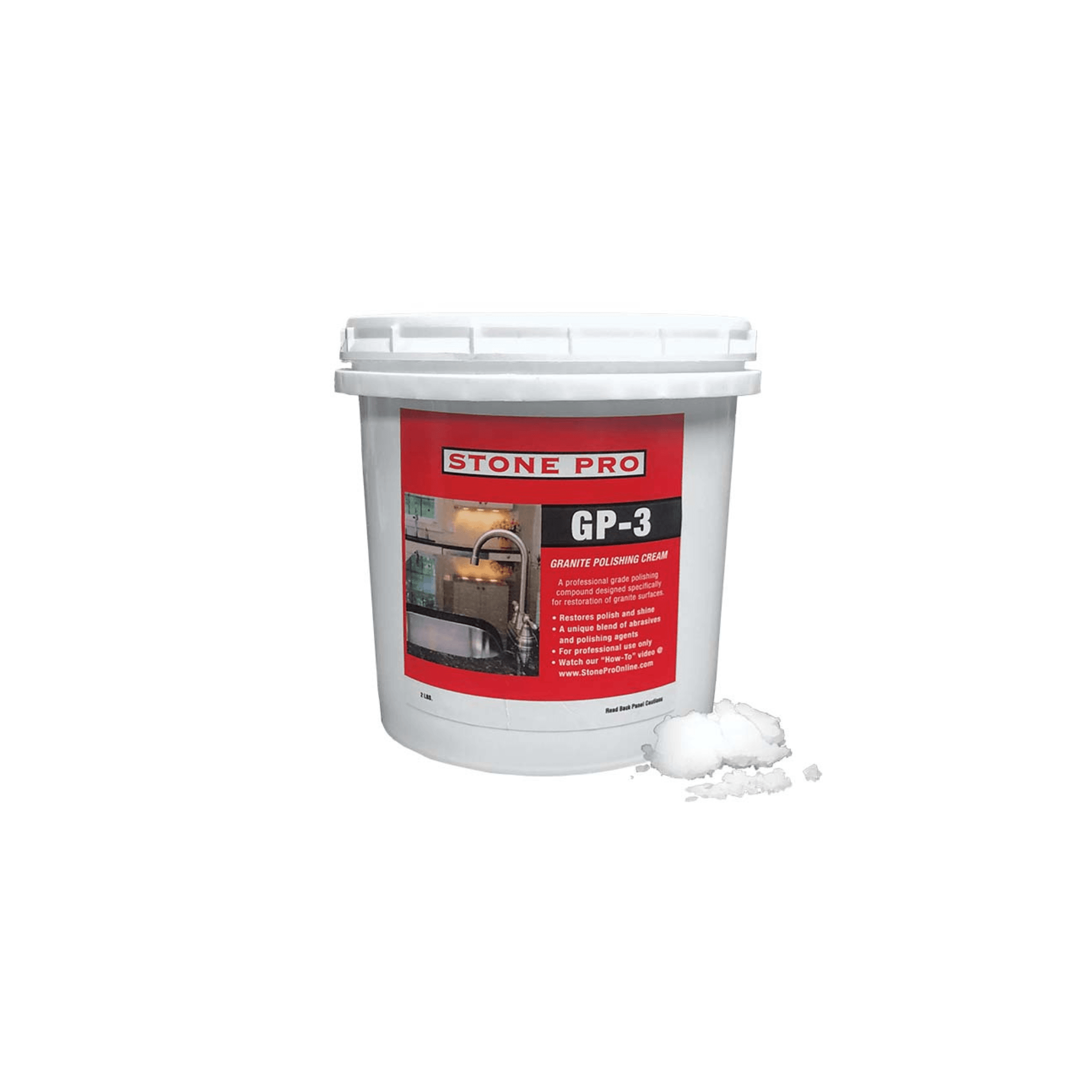 Stone Pro Gp3 Granite Polishing Cream, 2 lbs | Direct Stone Tool 