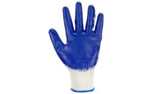 Blue Latex Coated Palm Gloves - Direct Stone Tool Supply, Inc