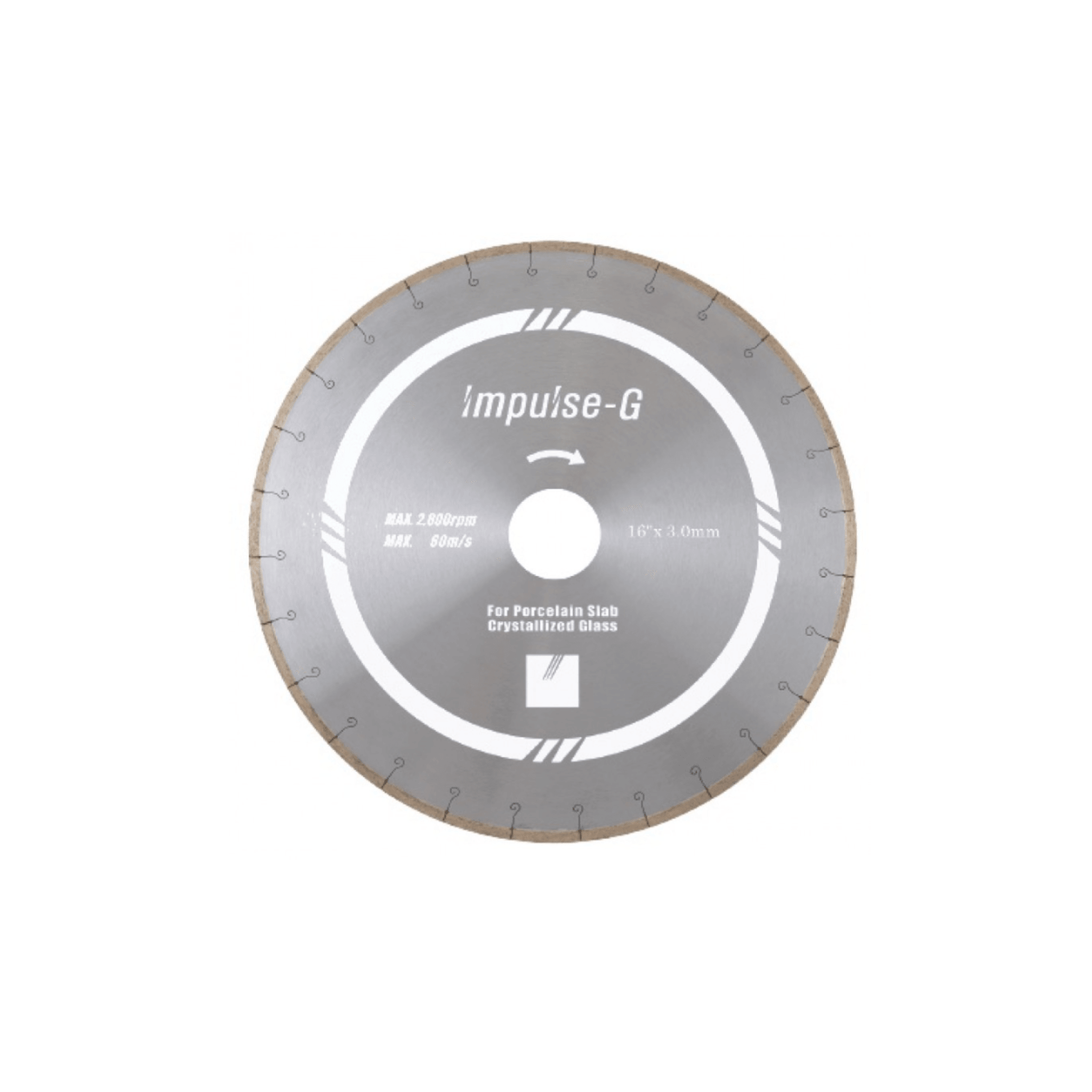 Disco Impulse-G 16" Blade - Direct Stone Tool Supply, Inc