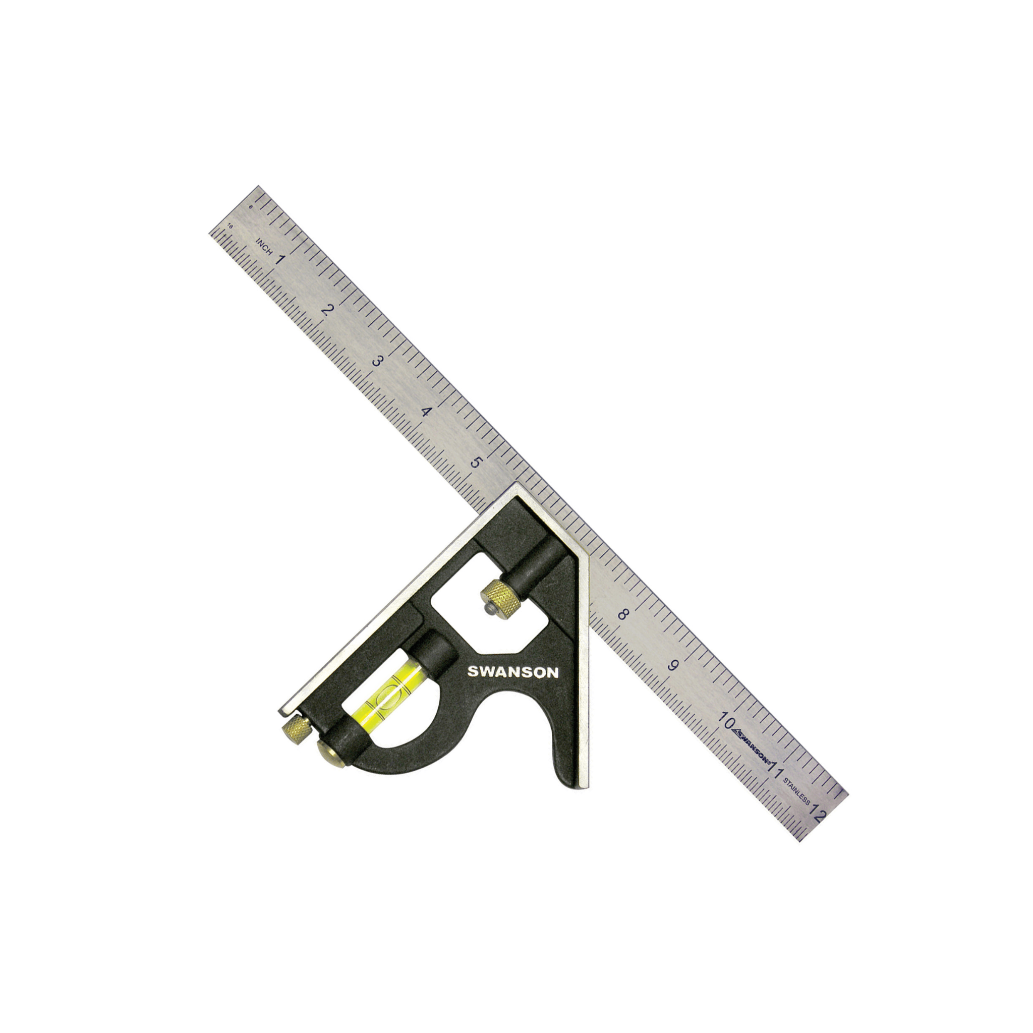 Swanson TC132 12 in. Combination Square - Direct Stone Tool Supply, Inc
