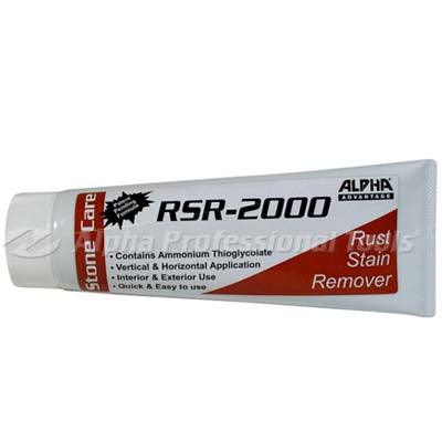 Alpha Rust Stain Remover - Direct Stone Tool Supply, Inc