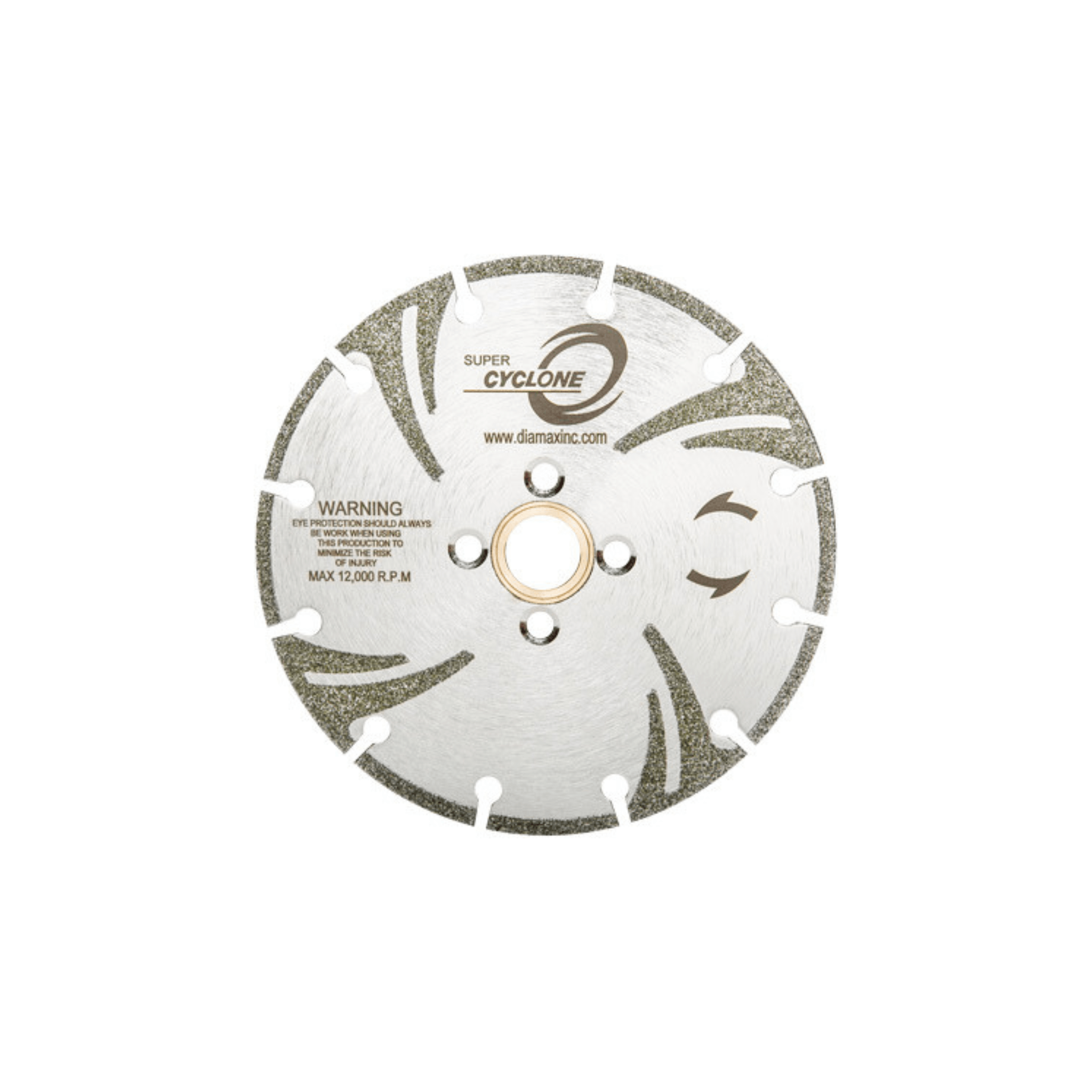 Cyclone Super Electroplated Blade 4.5" - Direct Stone Tool Supply, Inc