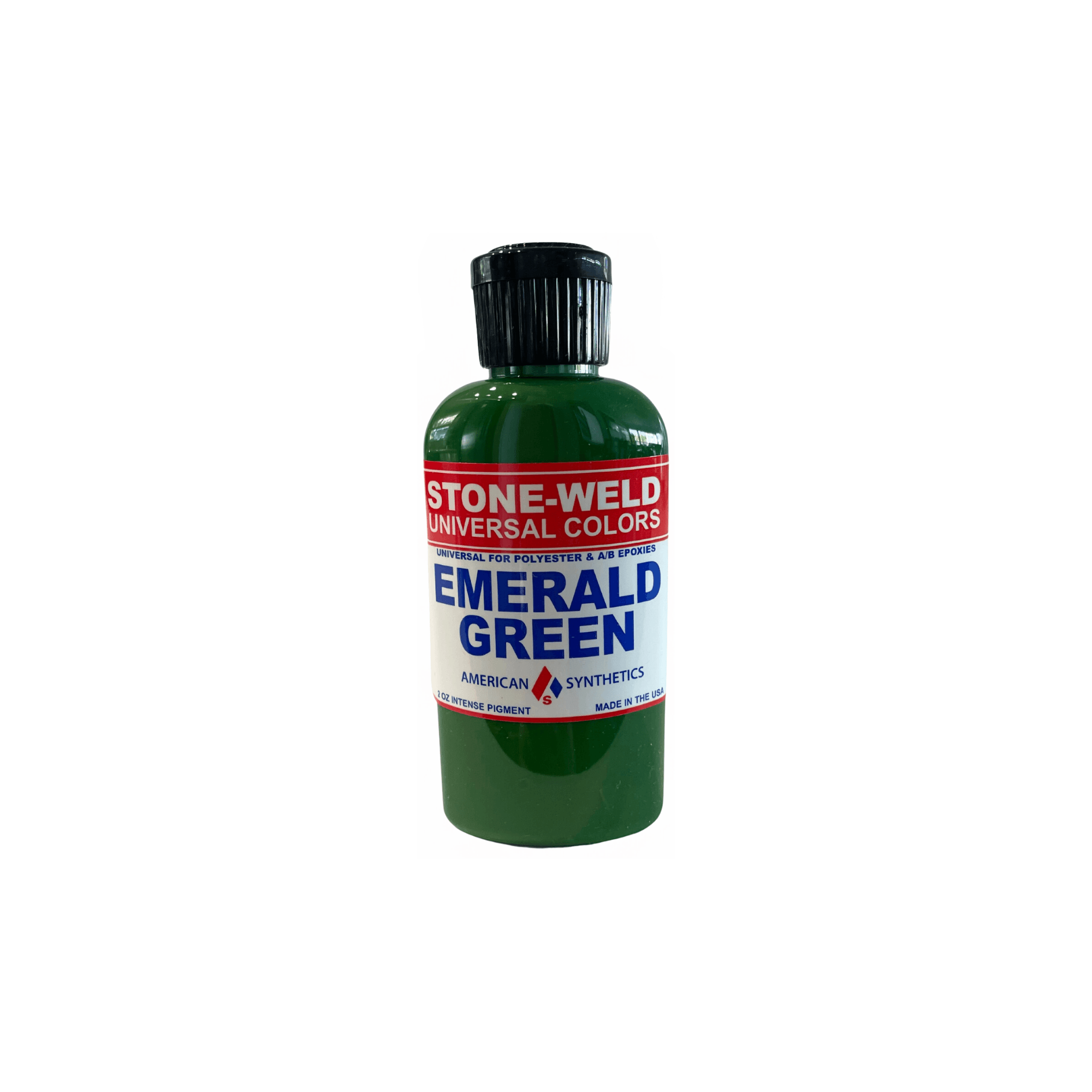 Stone-Weld 2 oz. Universal Color, Emerald Green - Direct Stone Tool Supply, Inc