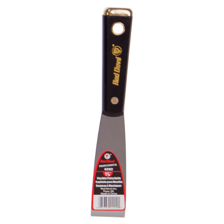 Red Devil Putty Chisel 1-1/4" - Direct Stone Tool Supply, Inc