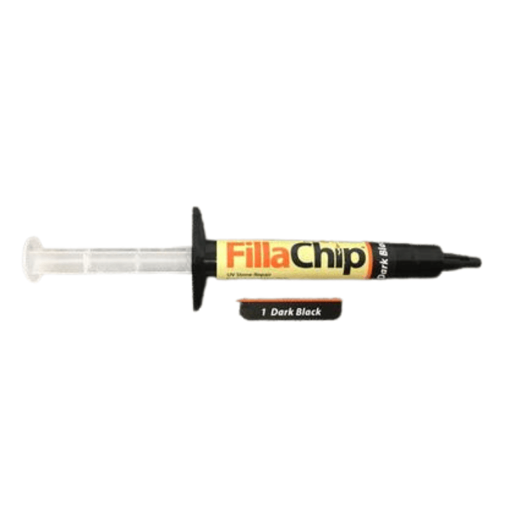 FillaChip™ Dark/Super Black Syringe - Direct Stone Tool Supply, Inc