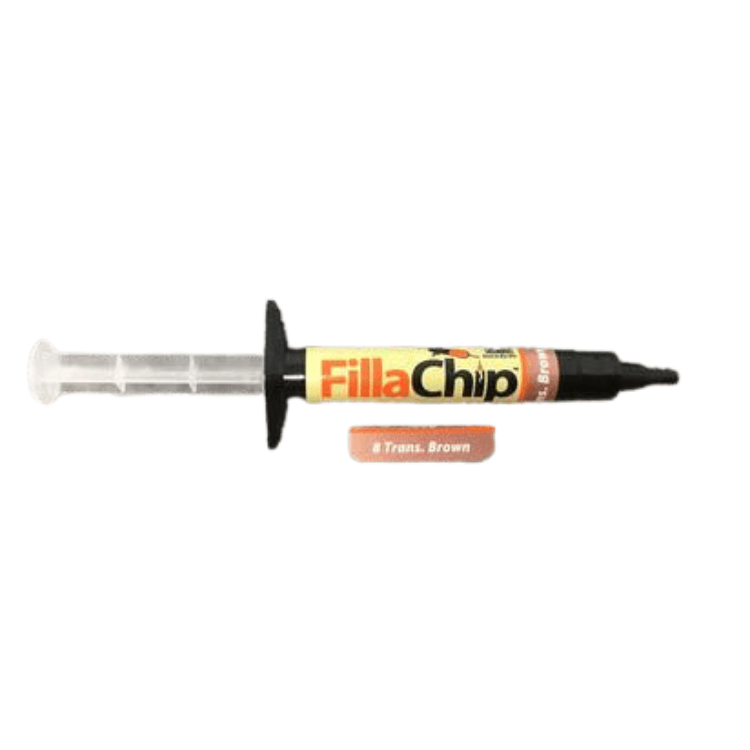 FillaChip™ Translucent Brown Syringe - Direct Stone Tool Supply, Inc