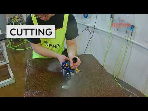 Alpha Wet Blade Cutting Kit 6"-3