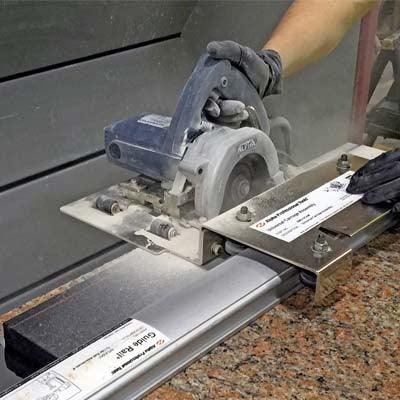 Alpha Guide Rail System 12' - Direct Stone Tool Supply, Inc