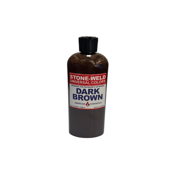 Stone-Weld 8 oz. Universal Color, Dark Brown - Direct Stone Tool Supply, Inc