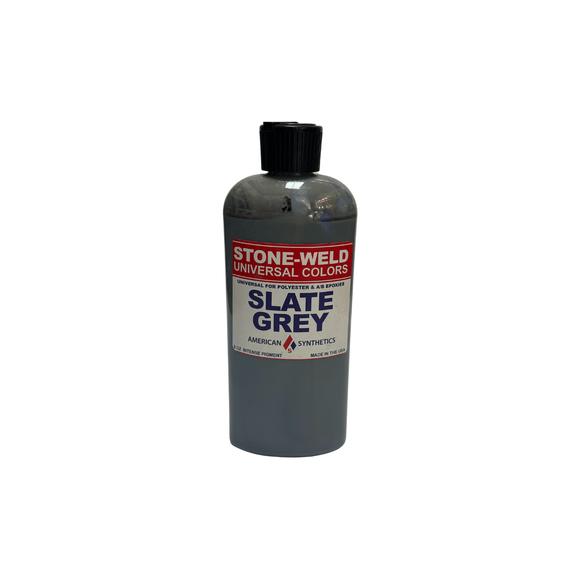 Stone-Weld 8 oz. Universal Color, Slate Grey - Direct Stone Tool Supply, Inc
