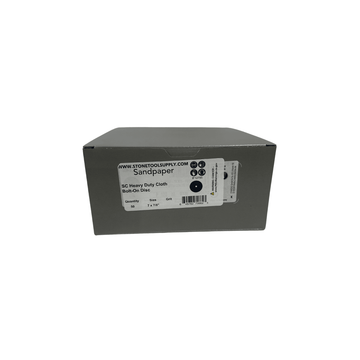 7" Cloth Backed Sandpaper, 80 grit - Direct Stone Tool Supply, Inc