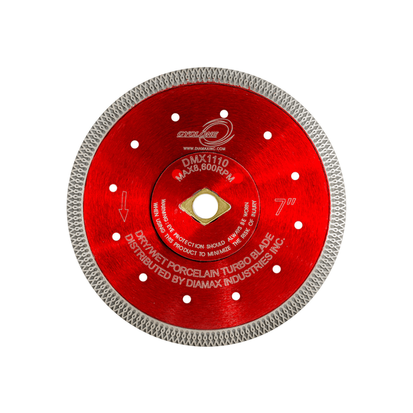 Cyclone Porcelain Turbo Blade 7" - Direct Stone Tool Supply, Inc