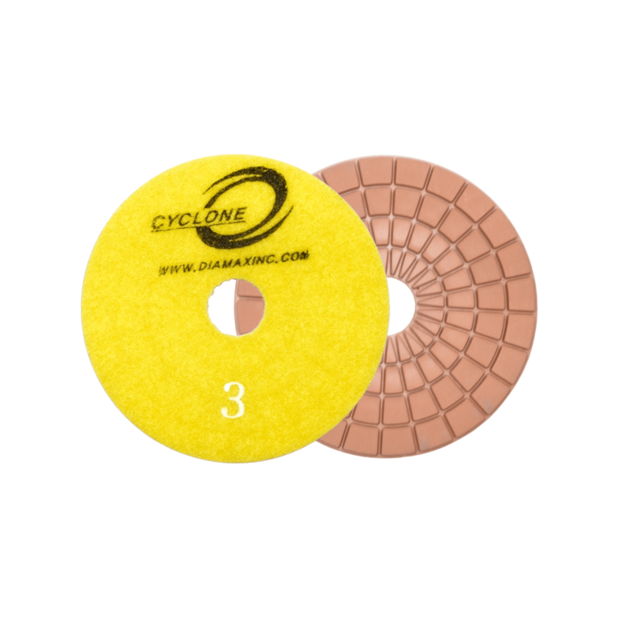 Cyclone Resin/Copper Snail Lock Pad #3 - Direct Stone Tool Supply, Inc