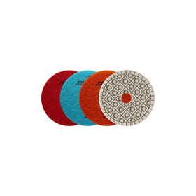 Cyclone Typhoon ES White 3-Step Polishing Pad #1 - Direct Stone Tool Supply, Inc