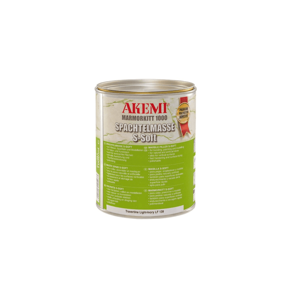Akemi Travertine Filler 1000 S-Soft - Direct Stone Tool Supply, Inc
