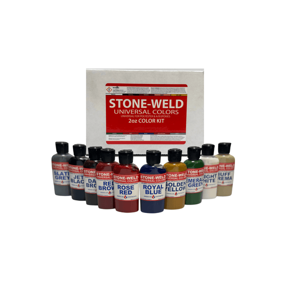 Stone-Weld 2 oz. Universal Color Kit - Direct Stone Tool Supply, Inc