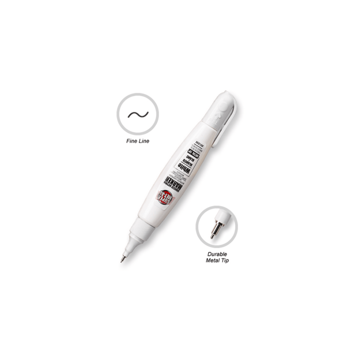 SKM Super Met-Al Marker Fine Metal Tip 