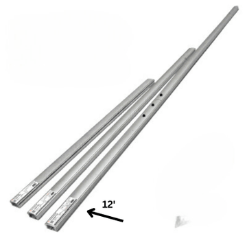 Alpha Guide Rail System 12' - Direct Stone Tool Supply, Inc