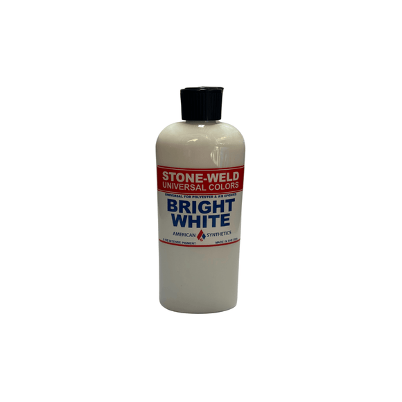 Stone-Weld 8 oz. Universal Color, Bright White - Direct Stone Tool Supply, Inc
