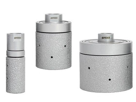 APEXX 2" Brazed Sink Drum Medium with Top Bearing - Direct Stone Tool Supply, Inc