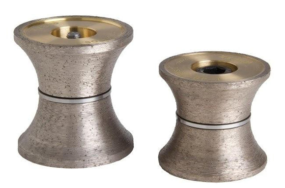 APEXX "Pencil Edge" Shape 1 Brass-Core Router Bit POS. 1 50mm - Direct Stone Tool Supply, Inc