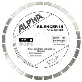 Alpha Silencer III for Quartzite 14" - Direct Stone Tool Supply, Inc