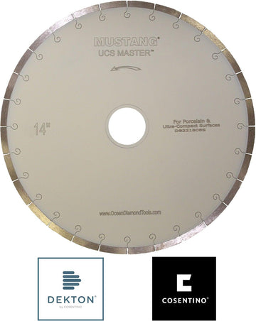 Apexx MUSTANG UCS-MASTER Bridge Saw Blade 14" - Direct Stone Tool Supply, Inc