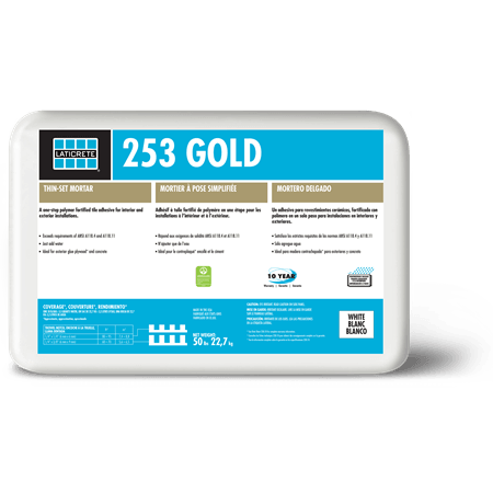 Laticrete 253 Gold "White" - Direct Stone Tool Supply, Inc