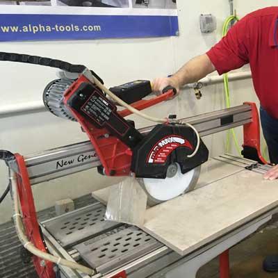 Alpha Silencer III for Porcelain/Crystallized Glass 14" Blade - Direct Stone Tool Supply, Inc