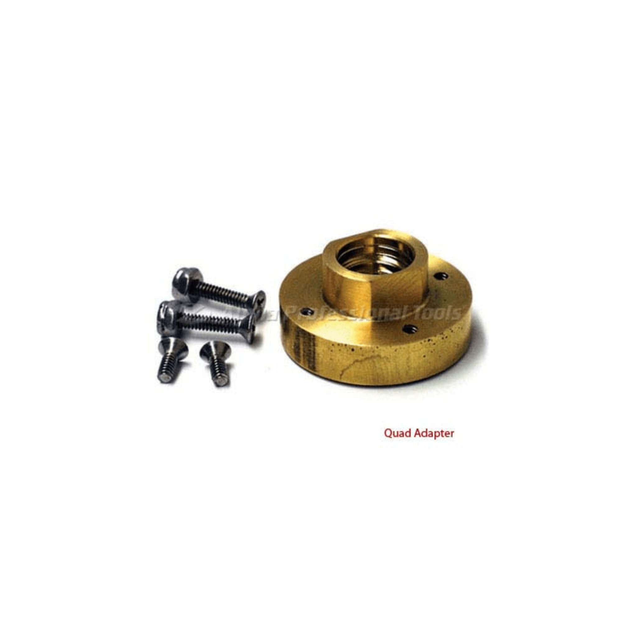 Alpha Brass Quad Adapter 5/8"-11 - Direct Stone Tool Supply, Inc