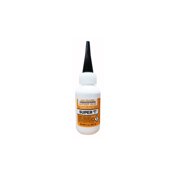 Satellite City HST-4 Super T 2oz medium CA glue - Direct Stone Tool Supply, Inc