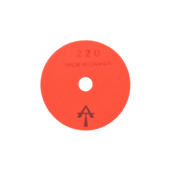 Abrasive Technology 4" Genesis™ Diamond Disc #220 - Direct Stone Tool Supply, Inc