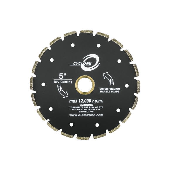 Cyclone Electroplated Blade 5" - Direct Stone Tool Supply, Inc