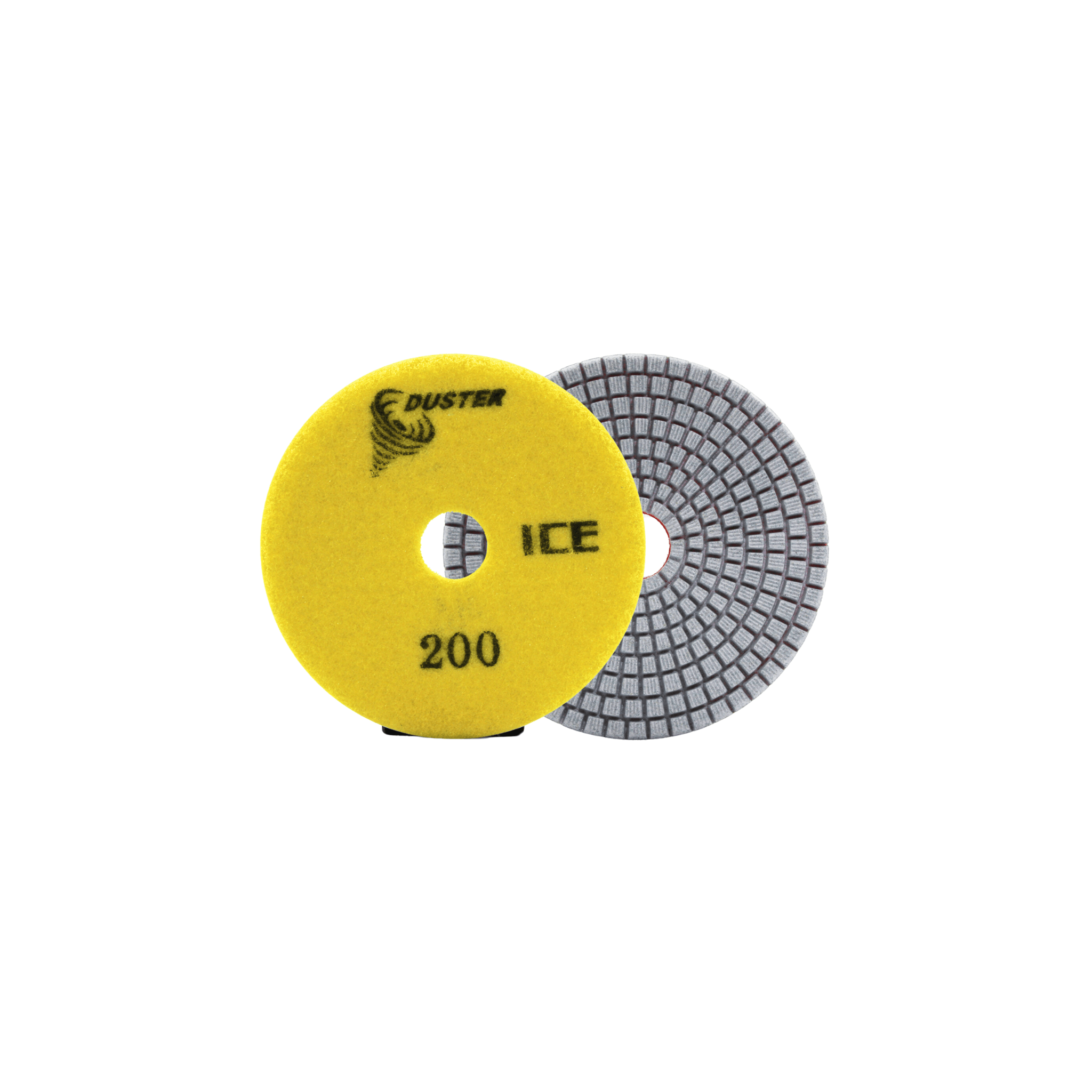 Duster Ice ES Polishing Pad 4" 200 Grit - Direct Stone Tool Supply, Inc