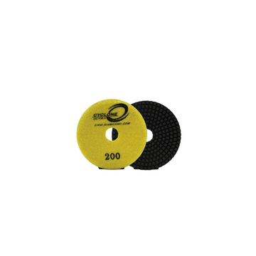 Cyclone Ultra Wet Polishing Pad 4" 200 Grit - Direct Stone Tool Supply, Inc