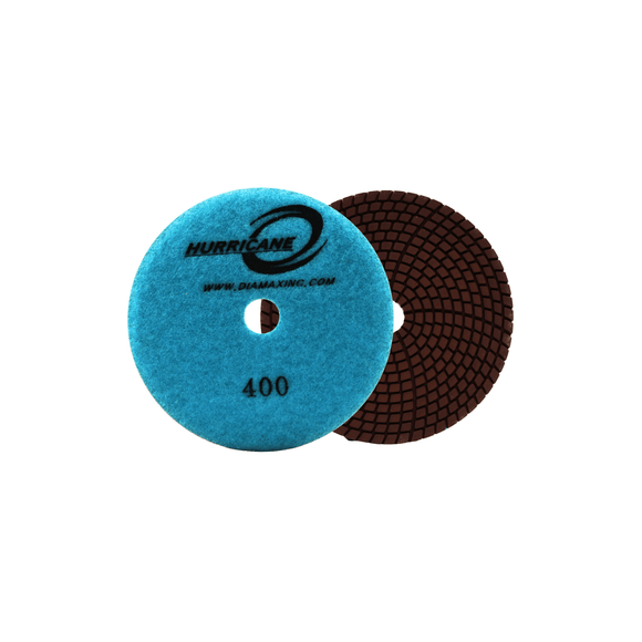 Cyclone Hurricane Polishing Pad 5" 400 Grit - Direct Stone Tool Supply, Inc